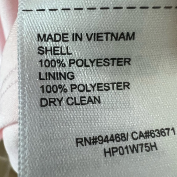 Laundry By Shelli Segal Womens Ruffled Tiered Shift Pink Dress Size 8 - Picture 4 of 5